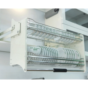BHG - Giá bát nâng hạ Inox SUS 304 - W800